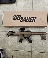 SIG SAUER MPX Co2-Gewehr Desert TAN 4,5 mm Diabolo (P18) inkl. Reddot