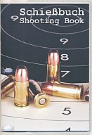 Schießbuch | Schiessbuch für Sportschützen mit PVC Schutzhülle - Motiv Bullet