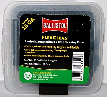 BALLISTOL Laufreinigungsschnur "FLEX CLEAN" > perfekt Kalibergenau für Flinte Kaliber 16GA 16/70 16