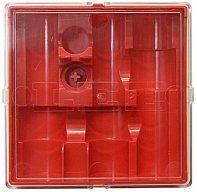 LEE #90791 3 DIE BOX RED | Aufbewahrungsbox für dreiteilige Matrizen (ohne Inhalt) z.B. Hornady RCBS
