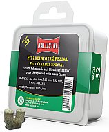 60 x BALLISTOL Reinigungsfilze Filzreiniger SPEZIAL Cal. 32 Schafwolle mit Messingfasern! 8mm .323