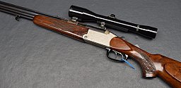 Blaser BBFL Bockbücksflinte ES630, Kaliber 16/70 & 5,6x50R, ZF AKAH 6x42 Abs. 1, gut