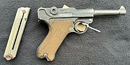 Pistole DWM 08 1918 - bis auf Magazin nummerngleich WK II WW II
