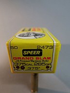 50 SPEER-Geschosse Grand Slam, 285gr=18,47g, Kaliber .375 #2473