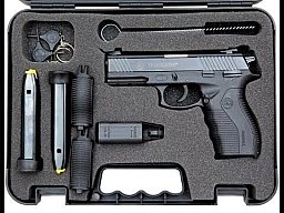 NEU Taurus Pistole PT 809E 9mm Para Tenifer Finish neu im Koffer mit 2 Magazinen und Zubehör