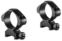 HAWKE Steel Mount | Stahl Weaver Picatinny PräzisionsRingmontage 34mm Bauhöhe LOW = 12mm Niedrig