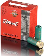 25 Schuss Jagd / Sport Schrotpatronen ROTTWEIL FASAN FF 20/67,5 24g 2,0mm #9 380m/s Jagd Parcours