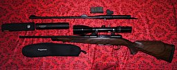 Drückjagd-Rep. Büchse Heym SR21 Kal. 9,3x62 u. 30-06 mit Docter Sight u. Schmidt + Bender