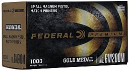 Federal Zündhütchen Gold Medal Nr.200M Small Pistol Magnum - 1000St.
