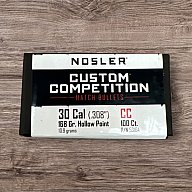 100 Geschosse Nosler 168 gr HPBT