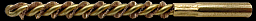 1 x BALLISTOL BRONZE Reinigungsbürste Kalibergenau: .17 / 4,5MM | dichter Besatz optimale Leistung