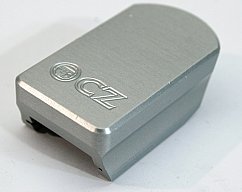 ALU Magazine Bottom / Magazinboden SILBER für CZ Shadow 2 / SP-01 19er 9mm 9x19 Magazin w.o. Funnel