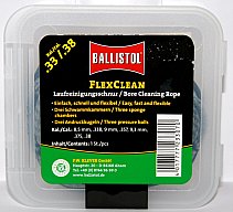 BALLISTOL Laufreinigungsschnur FLEX CLEAN perfekt Kalibergenau für Pistole Revolver 38 9mm .357 .338