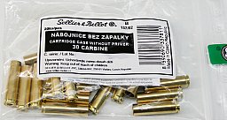 20 Stück S&B | Sellier&Bellot Wiederladehülsen S+B .30 CARBINE NEU Messing Boxer o. Zünder #V337812