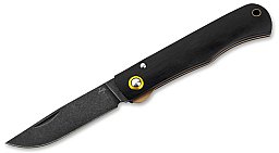 NEU BÖKER Plus Taschenmesser EDC 01BP0040 RUSTICUS ALL BLACK 8,4cm Klinge 440er Stahl Griff Ebenholz