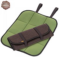 Faltbares Ansitzkissen Pischl-Loden + Neopren | absolut wasserdicht 42x35cm | leicht und kompakt !