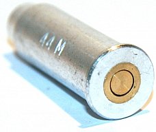 Pufferpatronen Aluminium mit FEDER Kurzwaffe | Messingplättchen > lange Lebensdauer! 10 Kaliber
