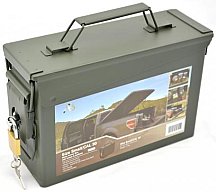 NATO Munitionskiste Gr.1 - Cal.30 - NEU - MIT SCHLOSS oliv OHNE AUFDRUCK - Patronen Transportkiste