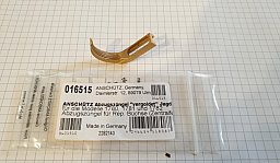 1.5 016515, ANSCHÜTZ, Abzugszüngel Jagd vergoldet für die Modelle 1780, 1781 und 1782 NEU