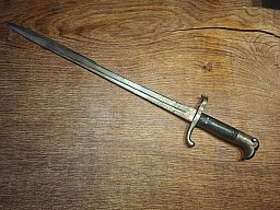 Seitengewehr Hirschfänger für Dreyse Zündnadel - Jägerbüchse M1865 o. Scheide