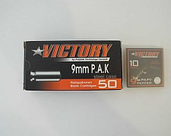 Platz- und Pfefferpatronen Vorsorge-Set 9mm PAK Victory