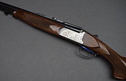 Kettner BBF Bockbüchsflinte 12/70 & 7x65R, Schwenkmontage Basis, gut