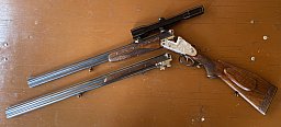 Krieghoff Ulm Kombi BBF BDF 7x57R 16/70 Seitenschloß