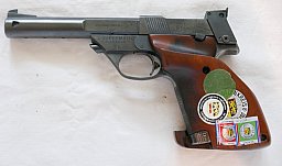Sportpistole High Standard Mod 107 Supermatic, Military Kal..22lfB