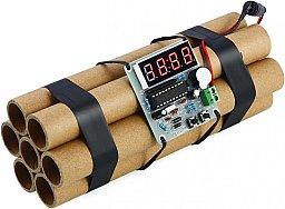 Dynamit Wecker/Uhr tolle Deko