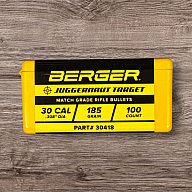 100 Geschosse Berger .30 185 gr Juggernaut Target