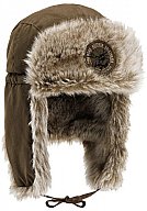 Winterkappe Murmansk braun von Pinewood Wintermütze Gr. XL/2XL 60/63