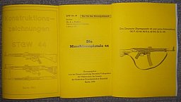 deutsches STGW44 (MP44) Technische Zeichnungen & Beschreibung & Dienstvorschrift VP