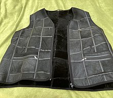 Leder Weste