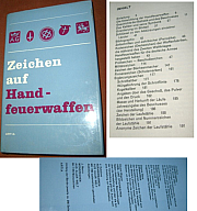 Zeichen auf Handfeuerwaffen J. Gargela, Z. Faktor, 1985