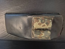 Gewehrauflage Shooting rifle rest Leder Codura gefüllt
