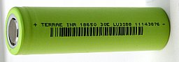 1 x TERRA E AKKU Li-Ion ICR 18650-30E 3000mAh 3.65V without PCB | PARD STEINER C35 Wärmebild Lampen
