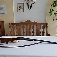 Doppelflinte Pieper Habicht Kal. 12/70