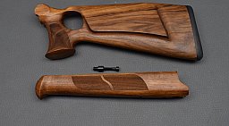 Blaser R93, Jagd-Lochschaft Set, 2-teilig, Nußbaum HK III, bayr. Backe, Neuware