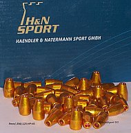 500 H&N 9mm(.356) - 125 - HP - verkupfert-HIGH-SPEED - BULK