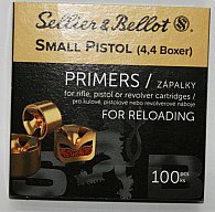 Sellier&Bellot Zündhütchen Small Pistol S.P. 100 Stück > S+B S&B ! Endlich lieferbar ! 4,4SP Boxer