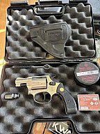 S&W Chiefs Special Schreckschuss Revolver vernickelt Neu