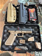 Glock 17 Gen5 Schreckschuss Pistole 9mm P.A.K. coyote neu