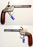 ungewöhnliche Perkussionspistole