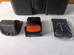 RotpunktVisier Meopta MeoSight IV ,Adapterplatte, Schutzhaube, alle Schrauben alle Pins