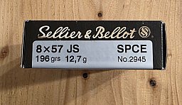 S&B 8x57IS 12,7 g SPCE