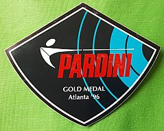 Seltener Aufkleber von Pardini für Olympia 2000 in Sydney