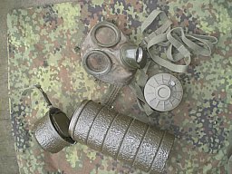 ABC Maske mit Büchse BW von 1963