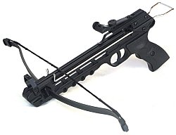 *ANGEBOT* Pistolen Armbrust VIPER Alu-Body 50lbs-inkl. 5 Kunststoff - Pfeile Bolzen + Fußschlaufe