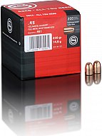 NEU 200 Stück GECO Geschosse .45 ACP Auto 230grs/14,9g FMJ Vollmantel-Rundkopf TOP-Präzision 2318153