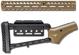 Ranger Marlin M-LOK End Cap Straight Grip Lever Stock Set FDE